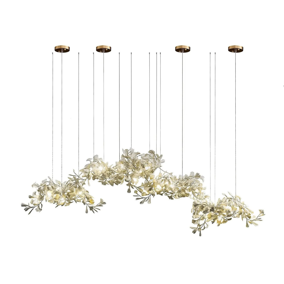 Metavaya Chandelier Gingko Chandelier C