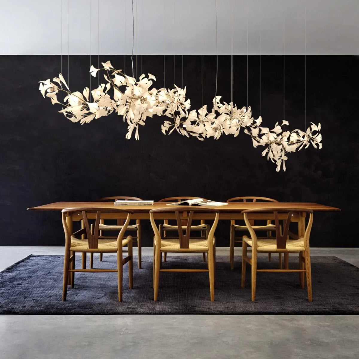 Metavaya Chandelier Gingko Chandelier C