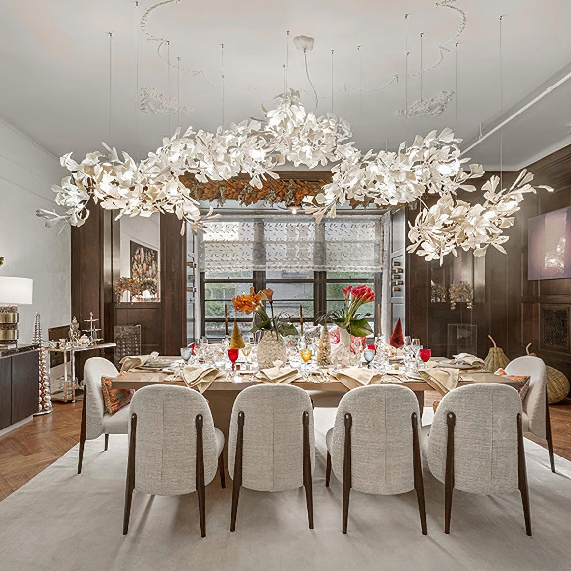 Metavaya Chandelier Gingko Chandelier C