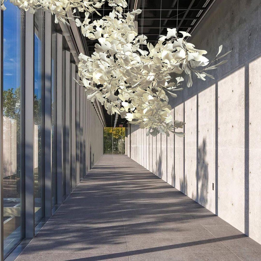 Metavaya Chandelier Gingko Chandelier C