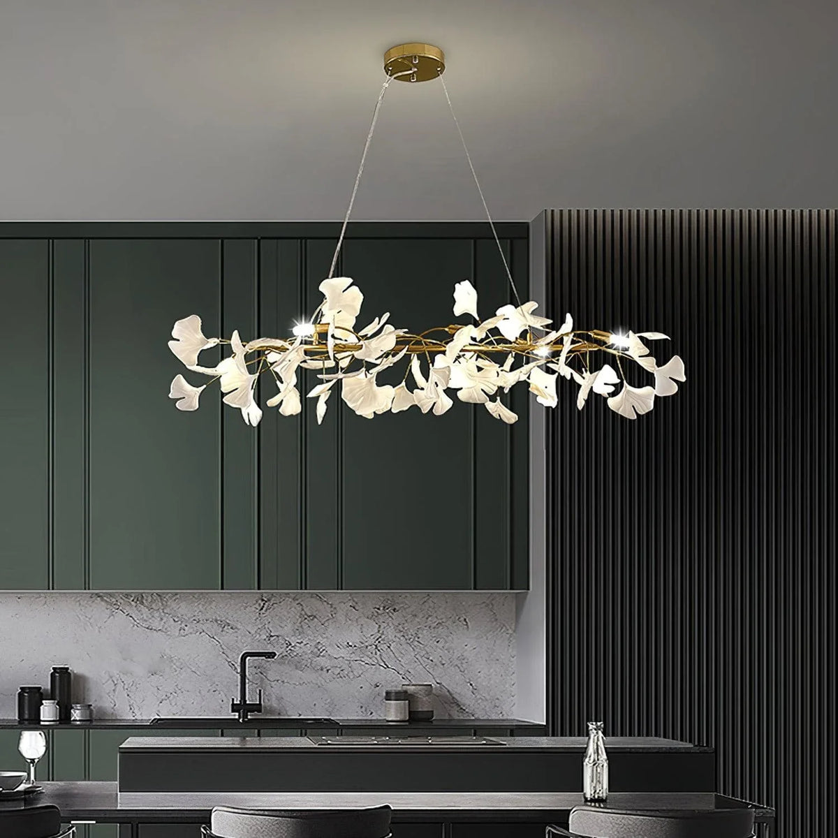 Metavaya Chandelier Gingko Chandelier M