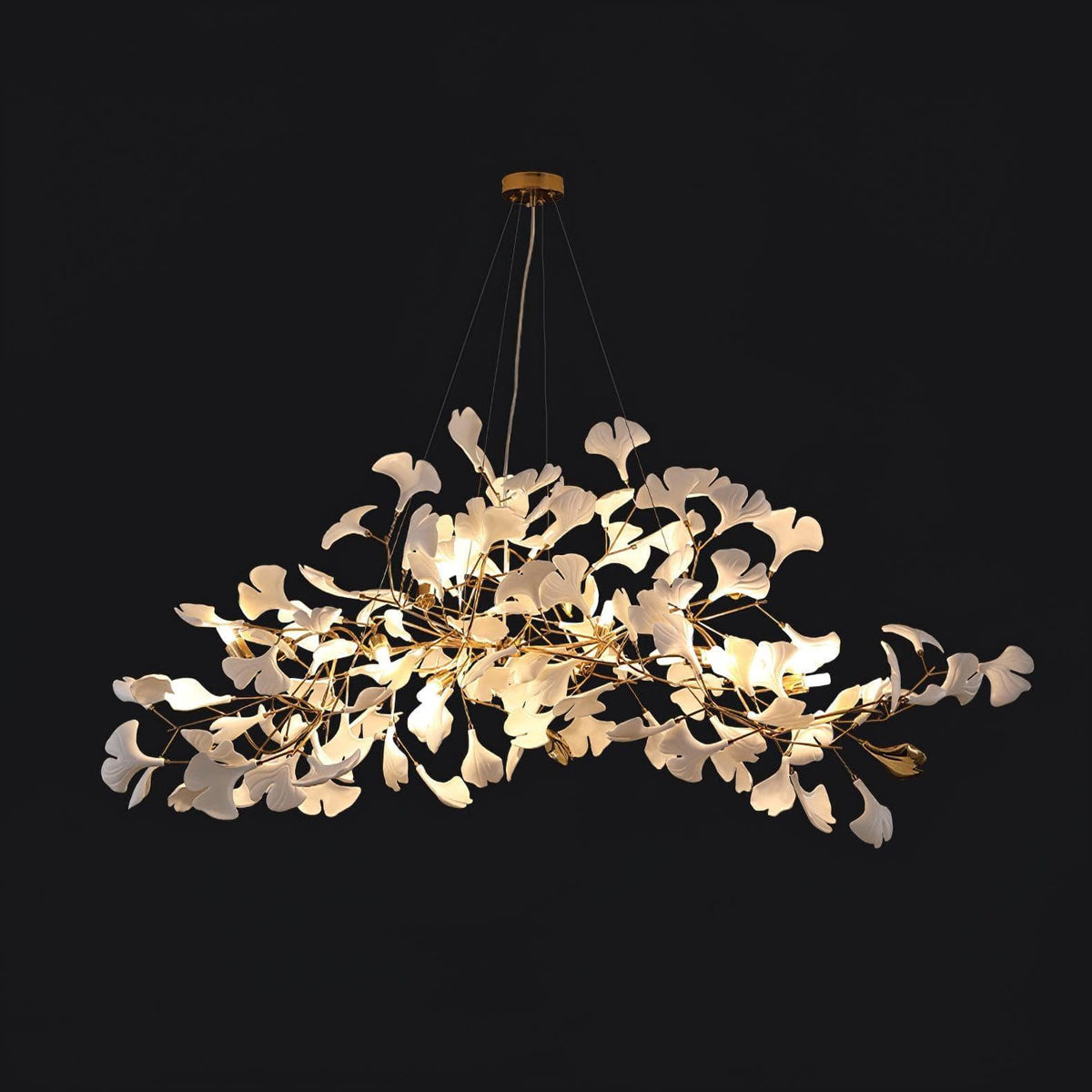 Metavaya Chandelier Gingko Chandelier N