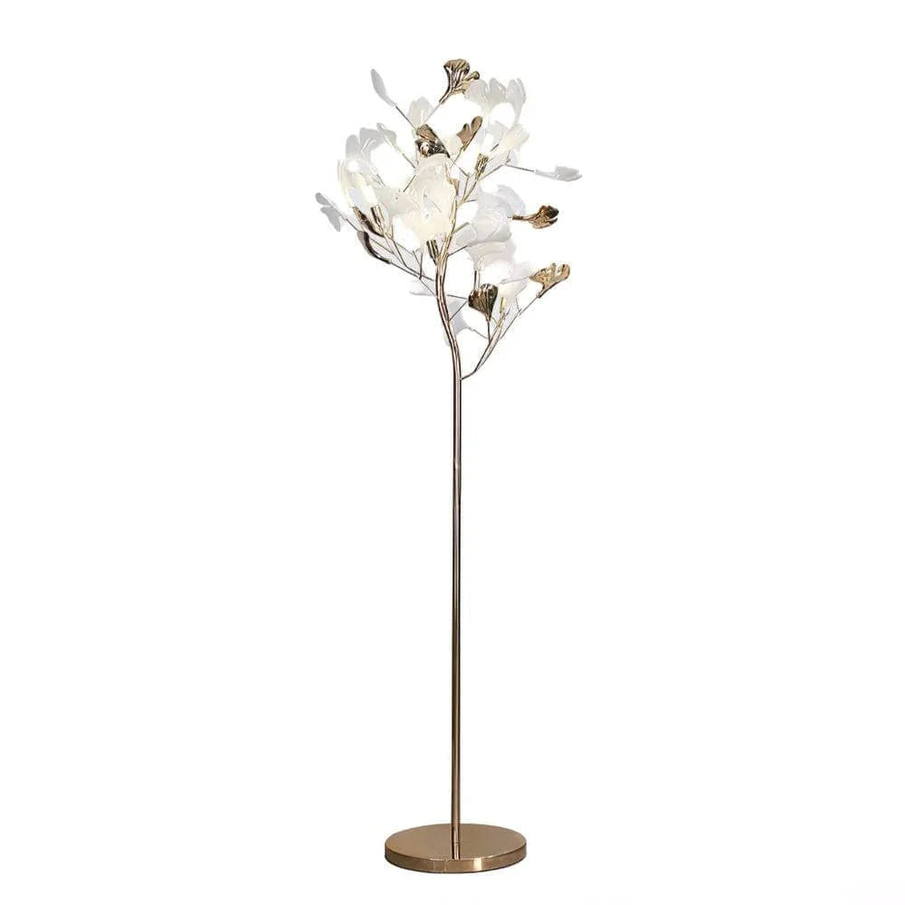 Metavaya Floor lamp Dia 60cm x H 170cm / ∅ 23.6″ x H 66.9″ / Metal / US plug Gingko Floor Lamp 6938617788445 M2023100309-1