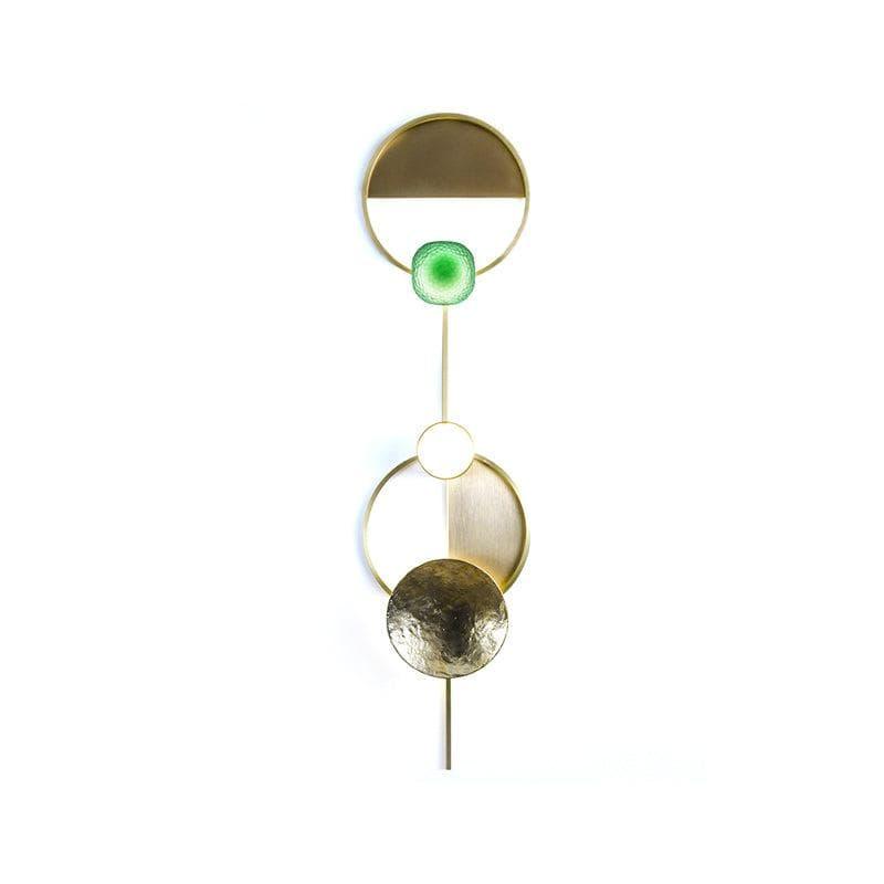 Metavaya Wall light W 25cm x H 98cm / W 9.8″ x H 38.6″ / Brass / Warm Light Gioielli Wall Light 6938617818968 M2023120806-7 Joyeli Wall Lamp | Design Lamp