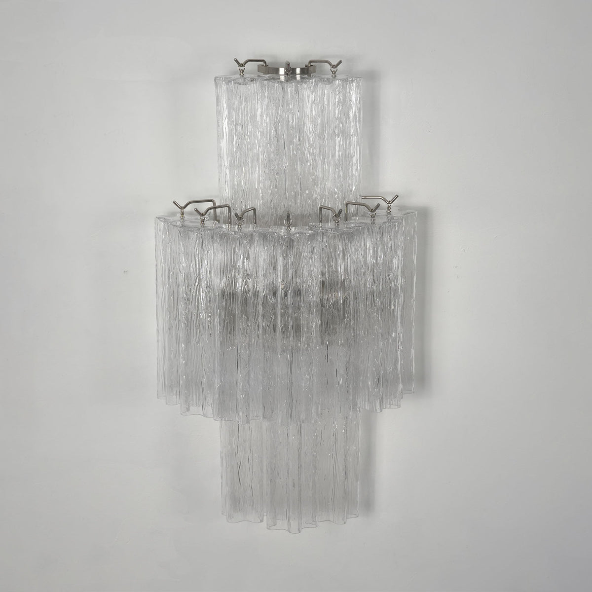 Glacier Tier Glass Wall Light - view 13 | Metavaya