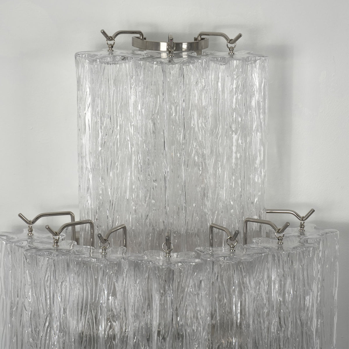 Glacier Tier Glass Wall Light - view 21 | Metavaya