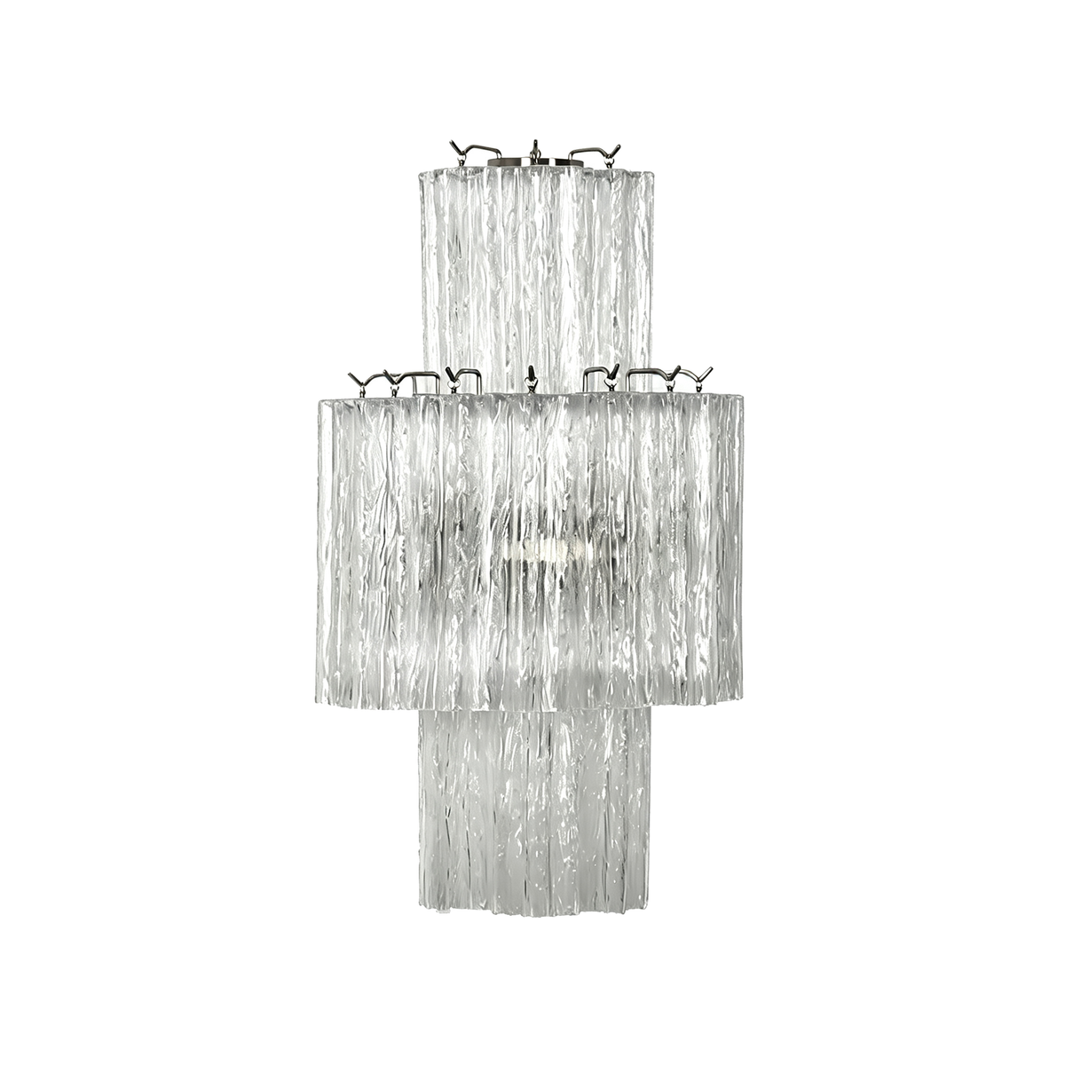 Glacier Tier Glass Wall Light | Metavaya