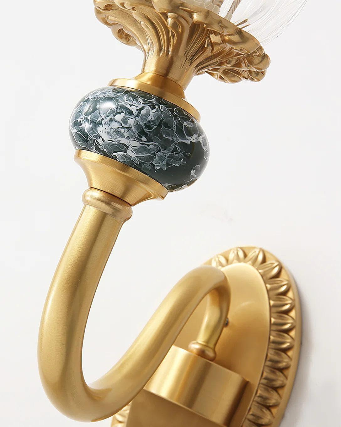 Metavaya Wall lamp Glass Ceramic Wall Lamp
