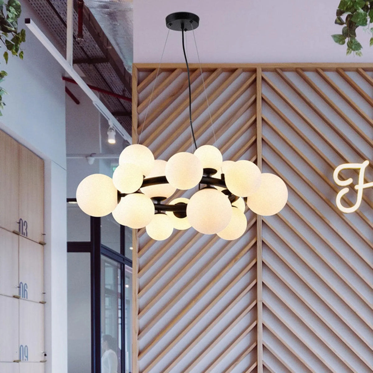 Metavaya Chandelier Glass Globe Chandelier Glass Ball Chandelier | Discount Sale