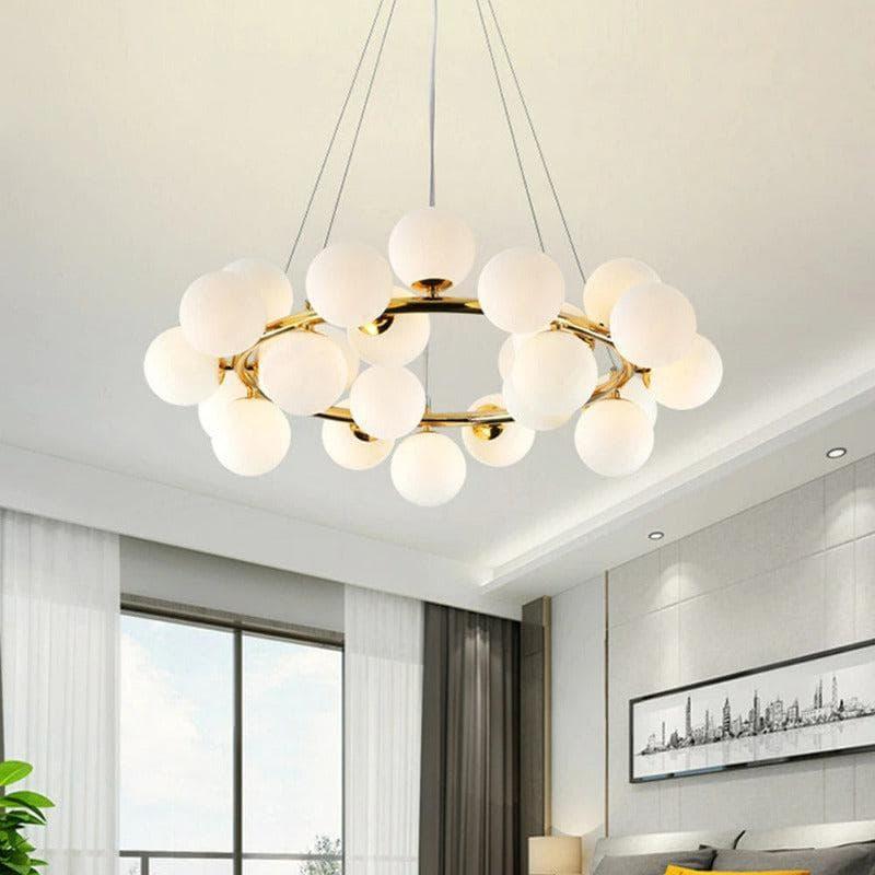 Metavaya Chandelier Glass Globe Chandelier Glass Ball Chandelier | Discount Sale