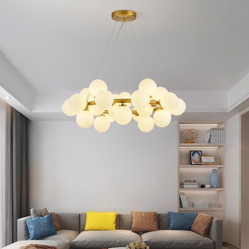 Metavaya Chandelier Glass Globe Chandelier Glass Ball Chandelier | Discount Sale