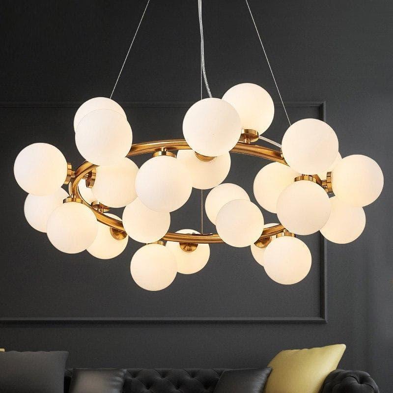 Metavaya Chandelier Glass Globe Chandelier Glass Ball Chandelier | Discount Sale