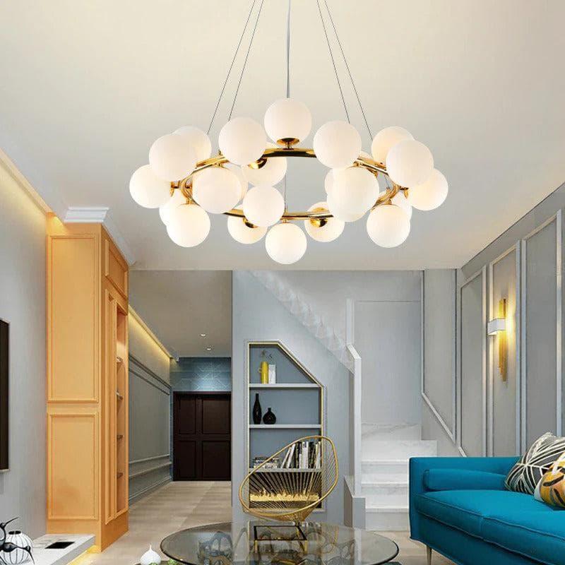 Metavaya Chandelier Glass Globe Chandelier Glass Ball Chandelier | Discount Sale