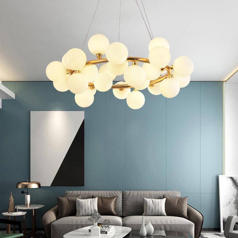Metavaya Chandelier Glass Globe Chandelier Glass Ball Chandelier | Discount Sale