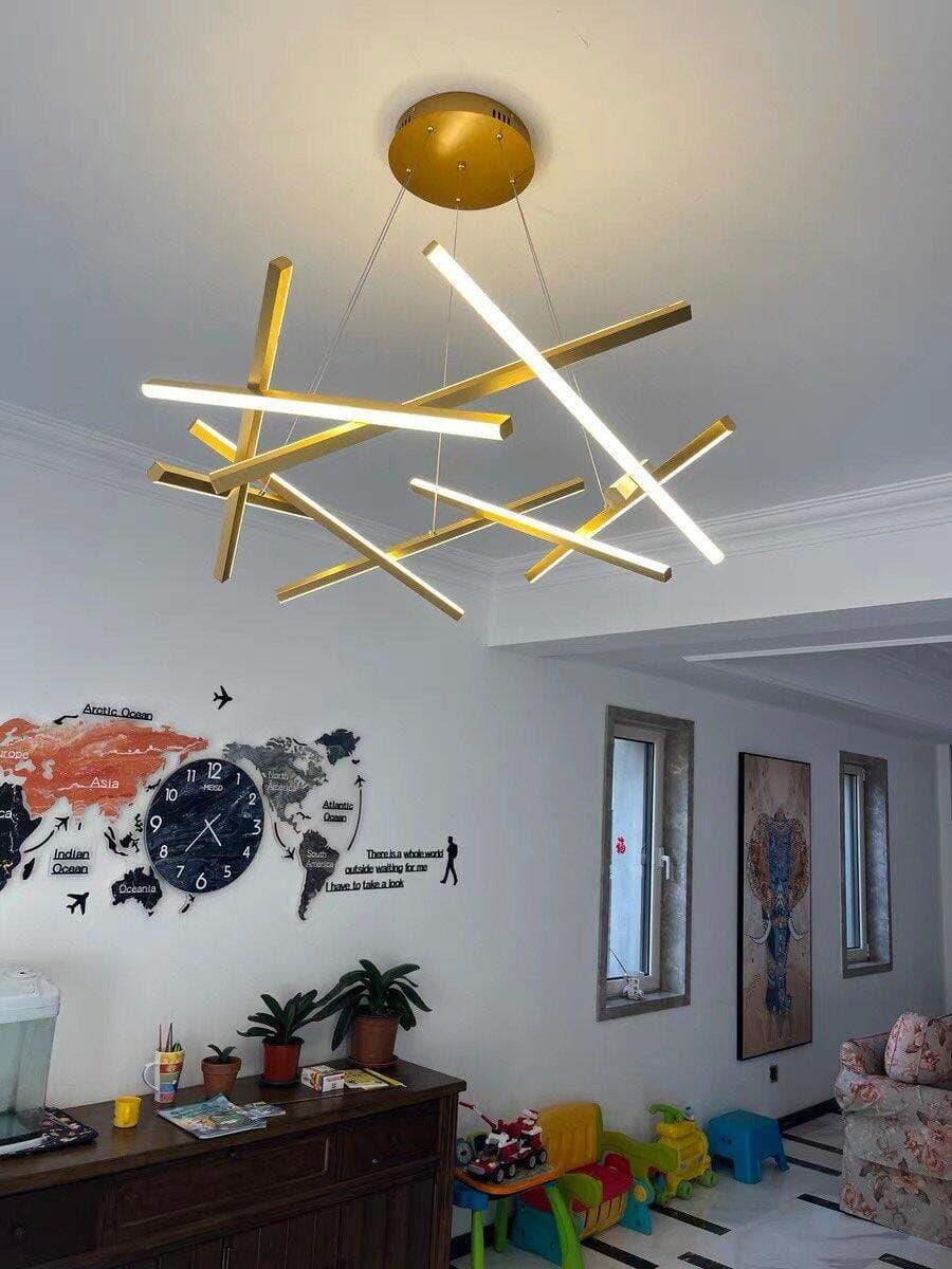 Metavaya Chandelier Gold Color Chandelier