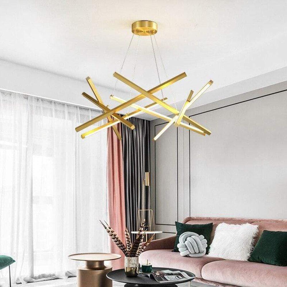 Metavaya Chandelier Gold Color Chandelier