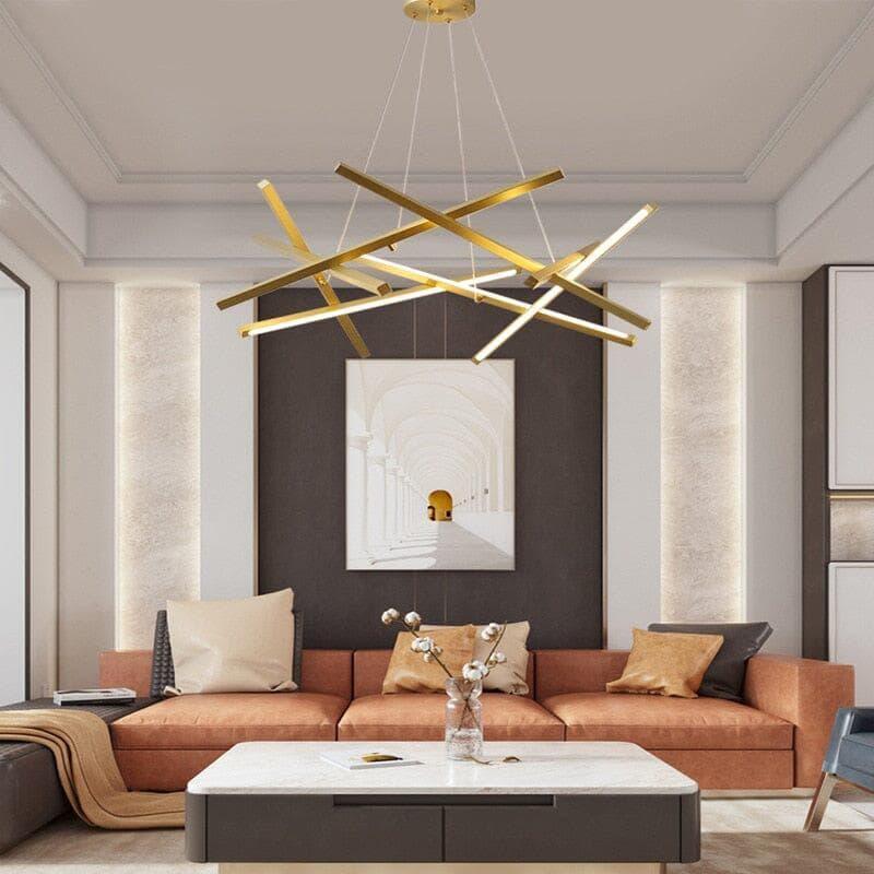 Metavaya Chandelier Gold Color Chandelier