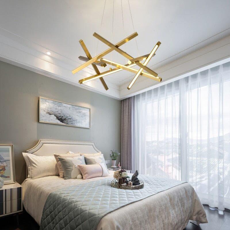 Metavaya Chandelier Gold Color Chandelier