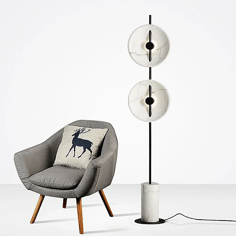 Metavaya Floor lamp Dia 35cm x H 170cm / ∅ 13.8″ x H 66.9″ / White / US plug Gppzm LED Floor Lamp 662668849706 M2023122905-1 Gppzm LED Floor Lamp | Discount Sale
