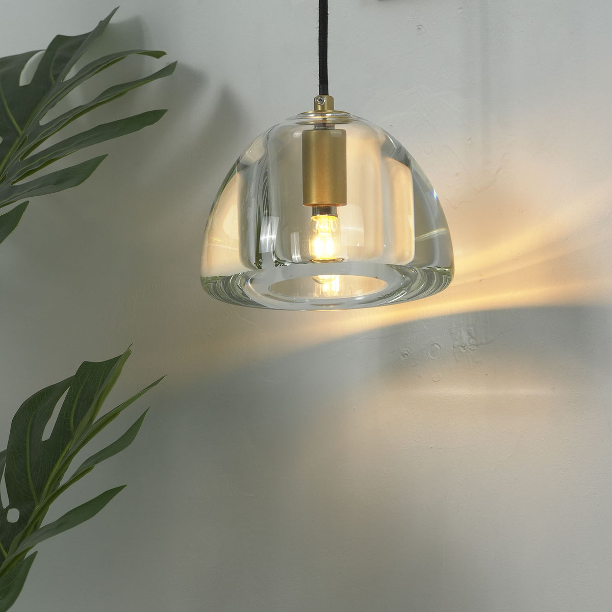 Hemispherical Brass Wall Lamp - view 19 | Metavaya