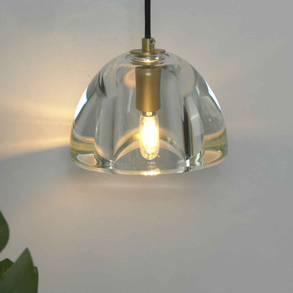Hemispherical Brass Wall Lamp - view 24 | Metavaya