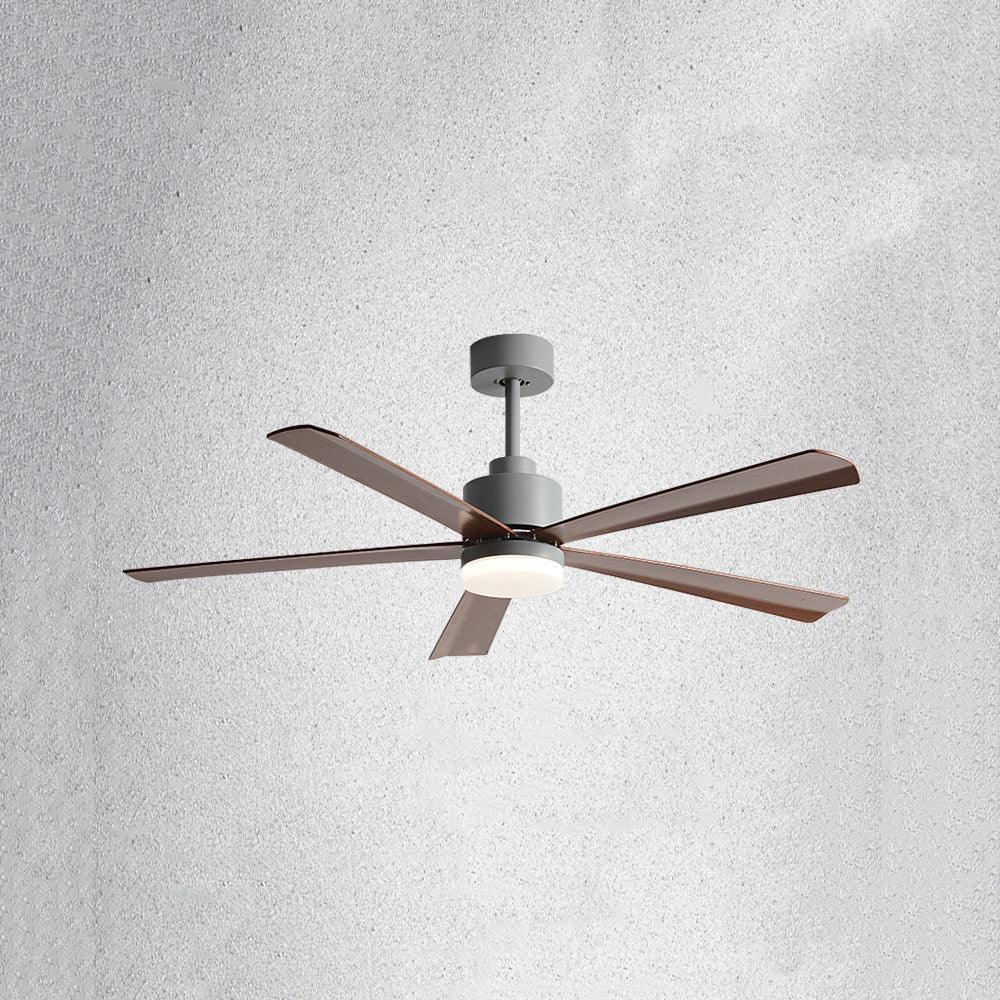 Industrial Nordic Blade Ceiling Fan Light - view 23 | Metavaya