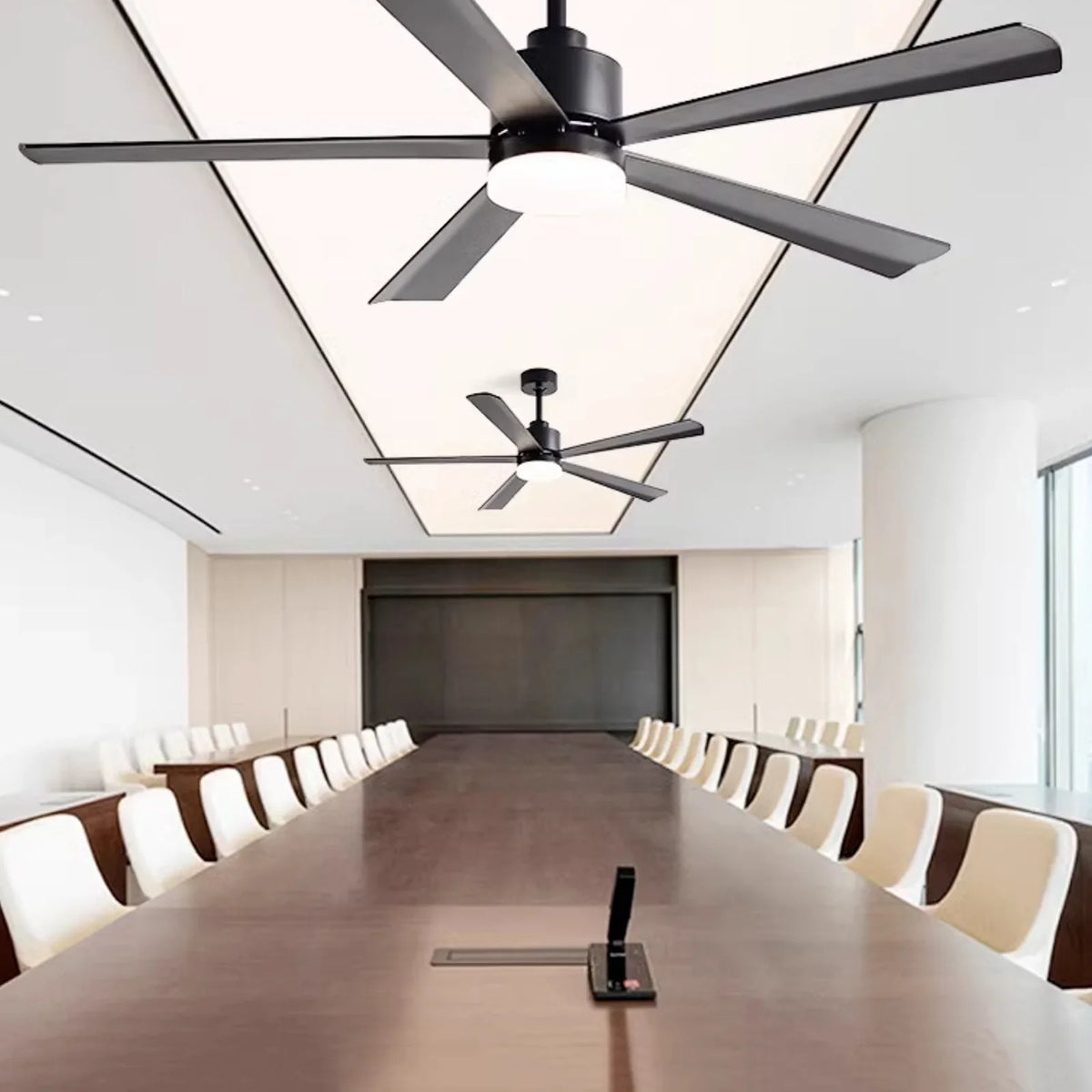 Industrial Nordic Blade Ceiling Fan Light - view 11 | Metavaya