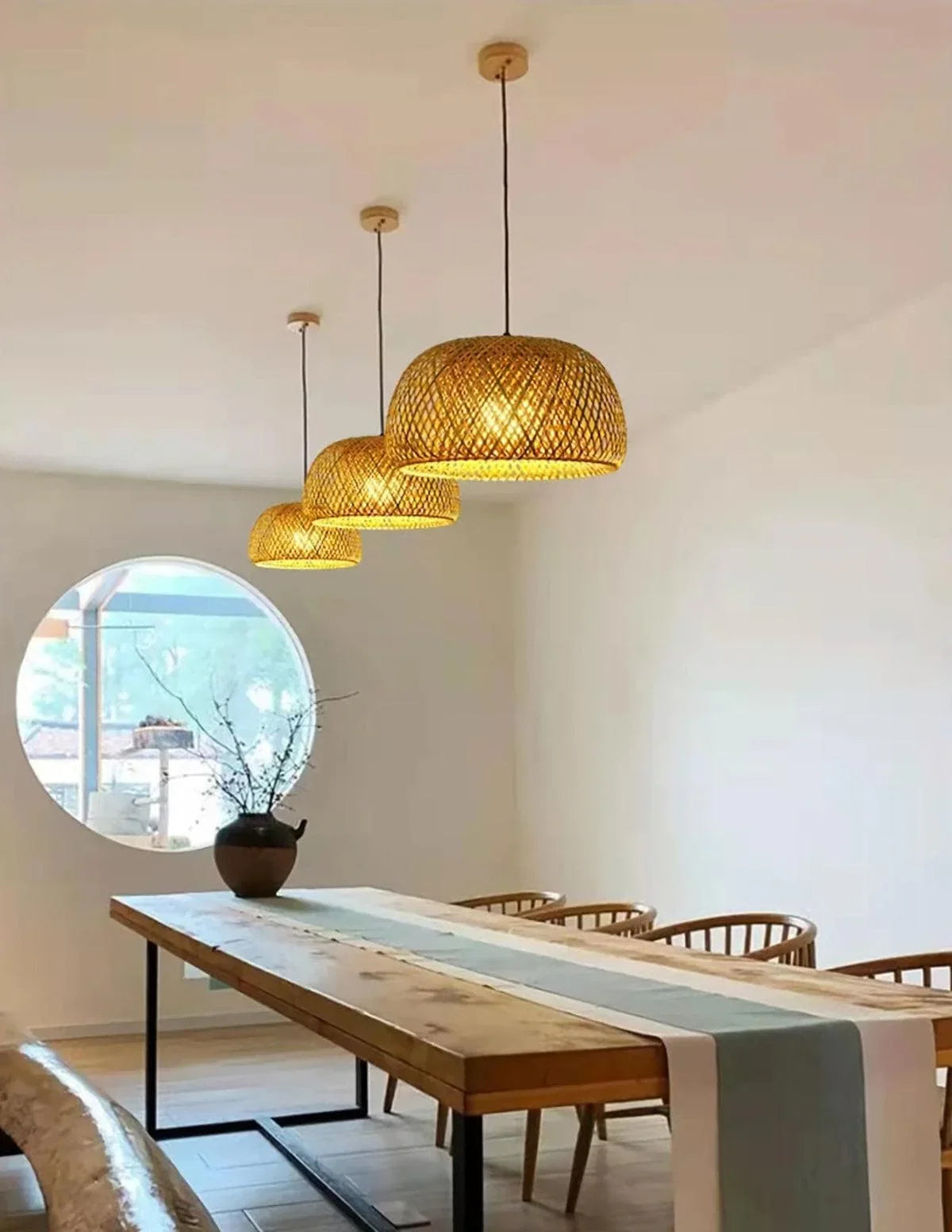 Metavaya Pendant lamp Oriental Bamboo Pendant Lampp