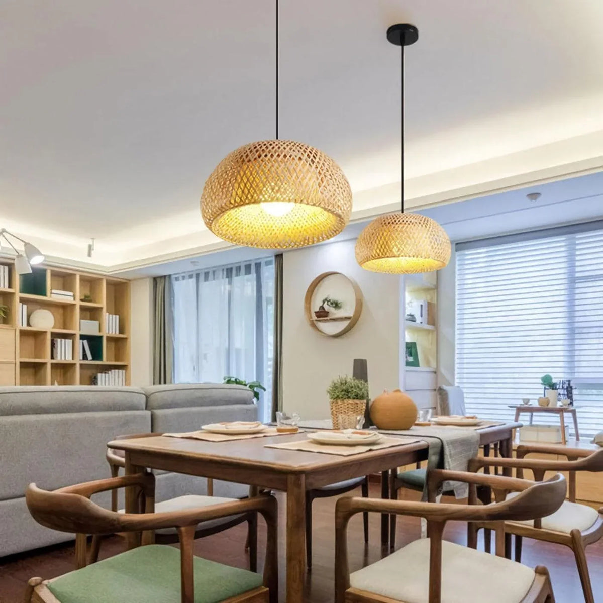 Metavaya Pendant lamp Oriental Bamboo Pendant Lampp