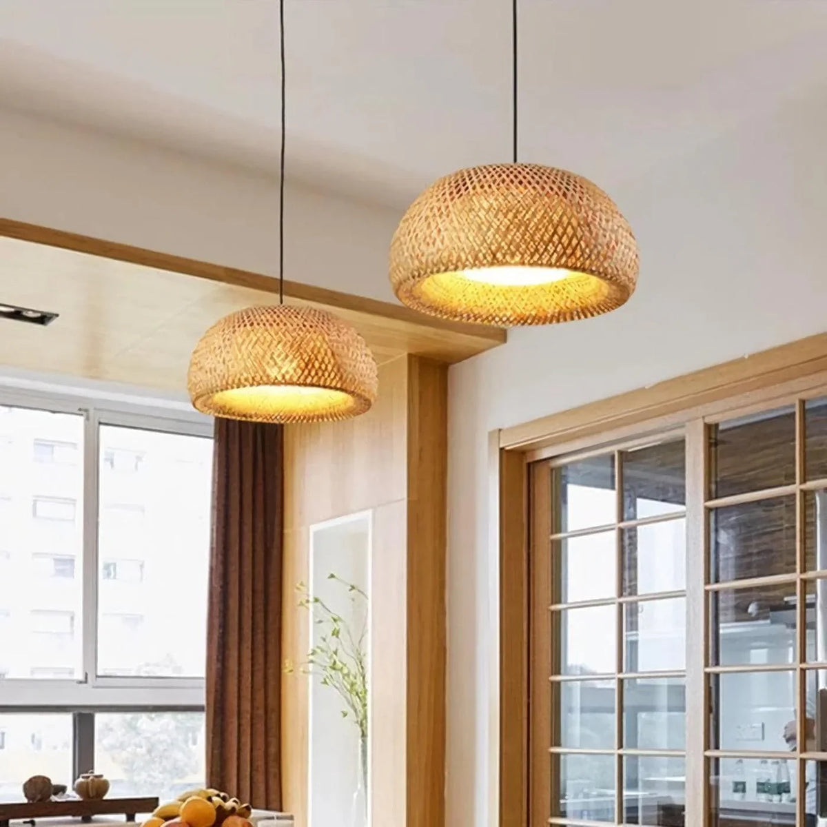 Metavaya Pendant lamp Oriental Bamboo Pendant Lampp
