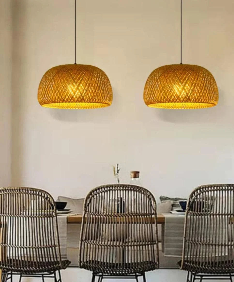 Metavaya Pendant lamp Oriental Bamboo Pendant Lampp