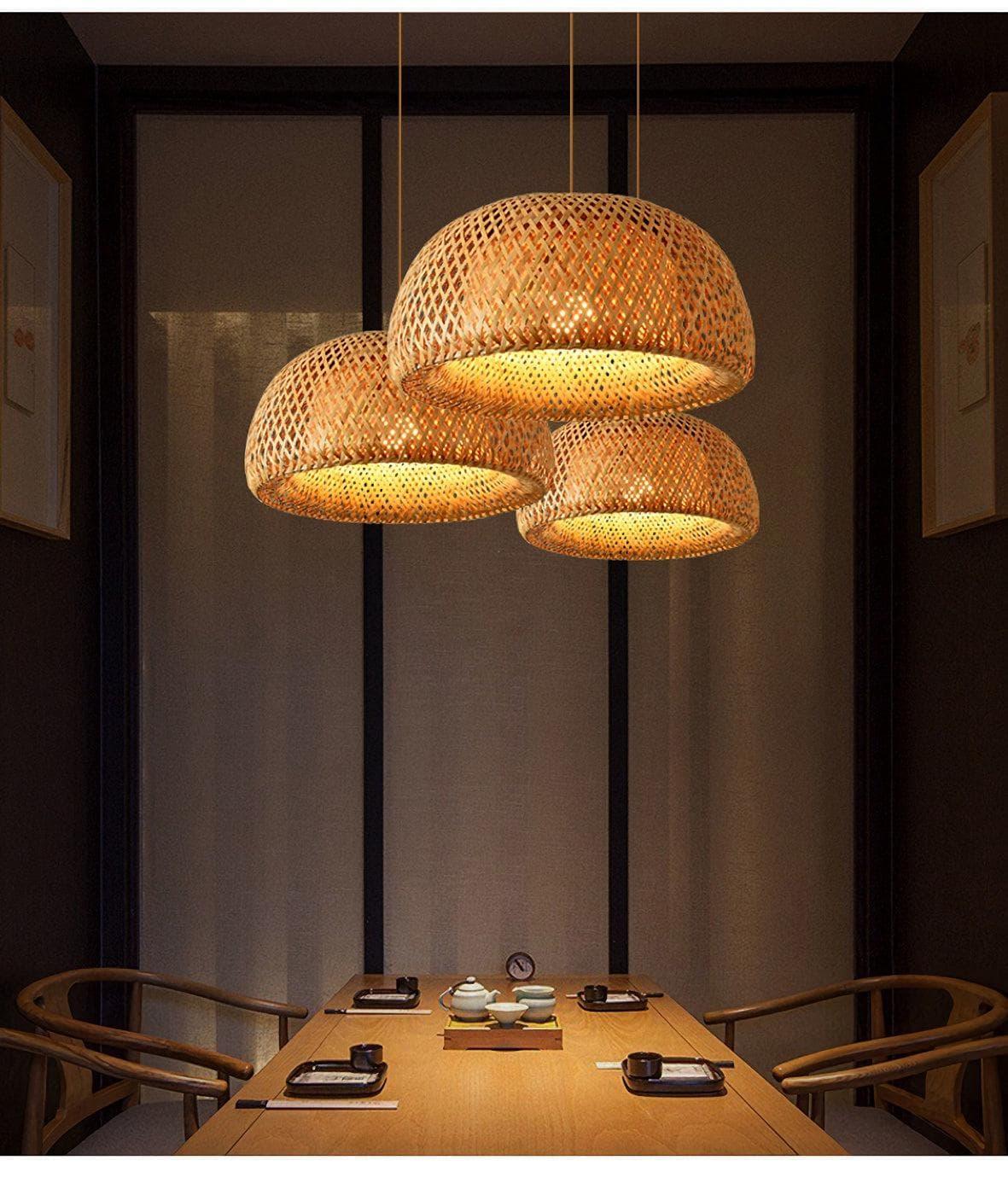 Metavaya Pendant lamp Oriental Bamboo Pendant Lampp