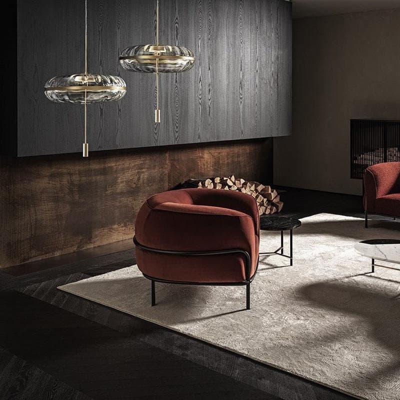 Metavaya Pendant lamp Dia 35cm x H 25cm / ∅ 13.7″ x H 9.8″ / Copper / Warm Light Jolie Pendant Lamp 662668846224 M2023122404-1 Julie Chandelier | Discount Sale