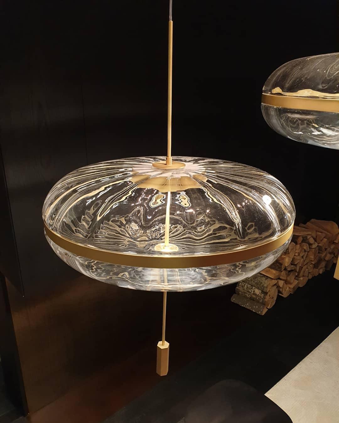 Metavaya Pendant lamp Dia 35cm x H 25cm / ∅ 13.7″ x H 9.8″ / Copper / Warm Light Jolie Pendant Lamp 662668846224 M2023122404-1 Julie Chandelier | Discount Sale