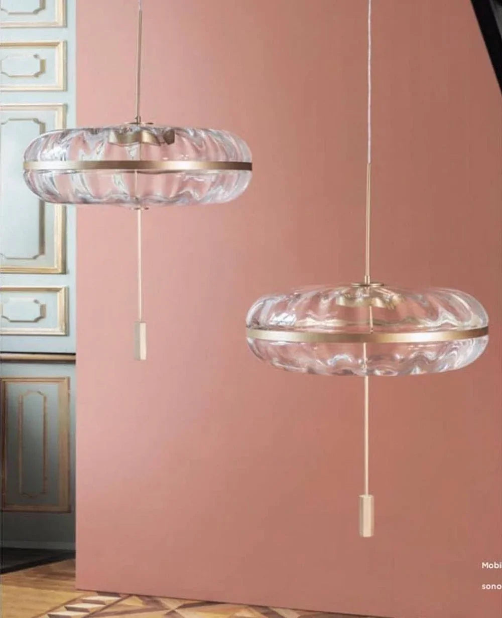 Metavaya Pendant lamp Dia 35cm x H 25cm / ∅ 13.7″ x H 9.8″ / Copper / Warm Light Jolie Pendant Lamp 662668846224 M2023122404-1 Julie Chandelier | Discount Sale