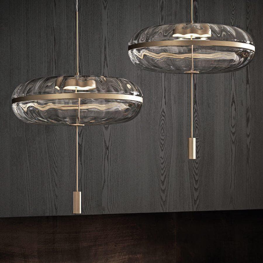 Metavaya Pendant lamp Dia 35cm x H 25cm / ∅ 13.7″ x H 9.8″ / Copper / Warm Light Jolie Pendant Lamp 662668846224 M2023122404-1 Julie Chandelier | Discount Sale