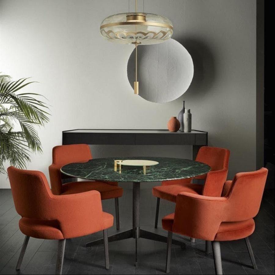 Metavaya Pendant lamp Dia 35cm x H 25cm / ∅ 13.7″ x H 9.8″ / Copper / Warm Light Jolie Pendant Lamp 662668846224 M2023122404-1 Julie Chandelier | Discount Sale