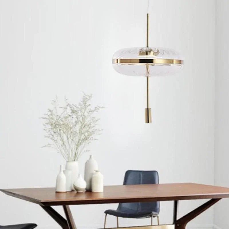 Metavaya Pendant lamp Dia 35cm x H 25cm / ∅ 13.7″ x H 9.8″ / Copper / Warm Light Jolie Pendant Lamp 662668846224 M2023122404-1 Julie Chandelier | Discount Sale