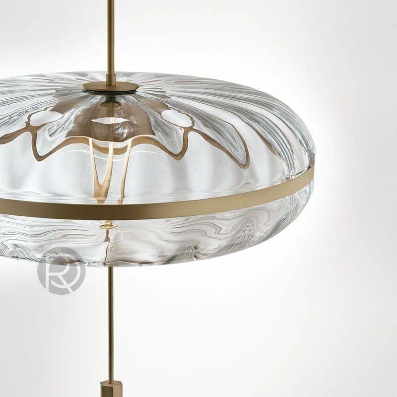 Metavaya Pendant lamp Dia 35cm x H 25cm / ∅ 13.7″ x H 9.8″ / Copper / Warm Light Jolie Pendant Lamp 662668846224 M2023122404-1 Julie Chandelier | Discount Sale