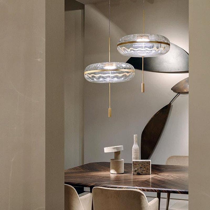 Metavaya Pendant lamp Dia 35cm x H 25cm / ∅ 13.7″ x H 9.8″ / Copper / Warm Light Jolie Pendant Lamp 662668846224 M2023122404-1 Julie Chandelier | Discount Sale