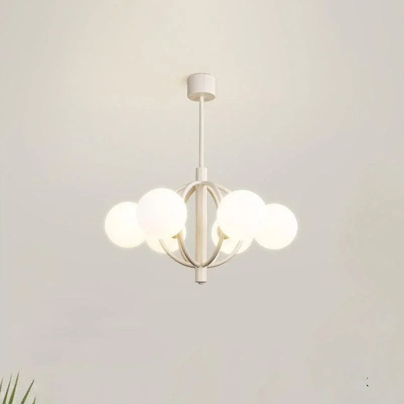 Metavaya Chandelier Dia 50cm x H 55cm / ∅ 19.7″ x H 21.7″ / Off-white Kaiser Chandelier 6938617790264 M2023101301-1