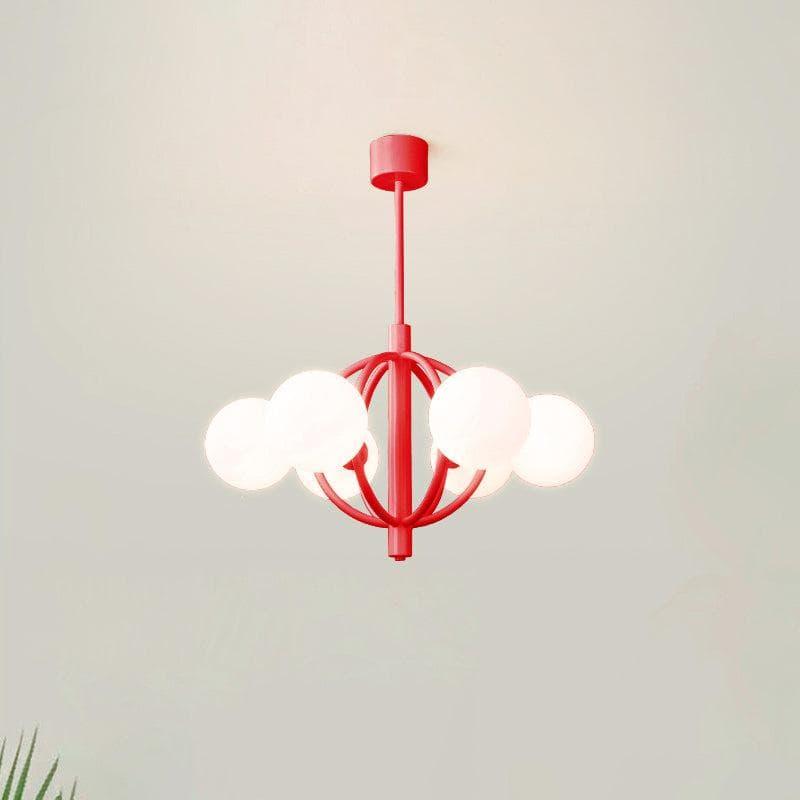 Metavaya Chandelier Dia 50cm x H 55cm / ∅ 19.7″ x H 21.7″ / Red Kaiser Chandelier 6938617790288 M2023101301-3