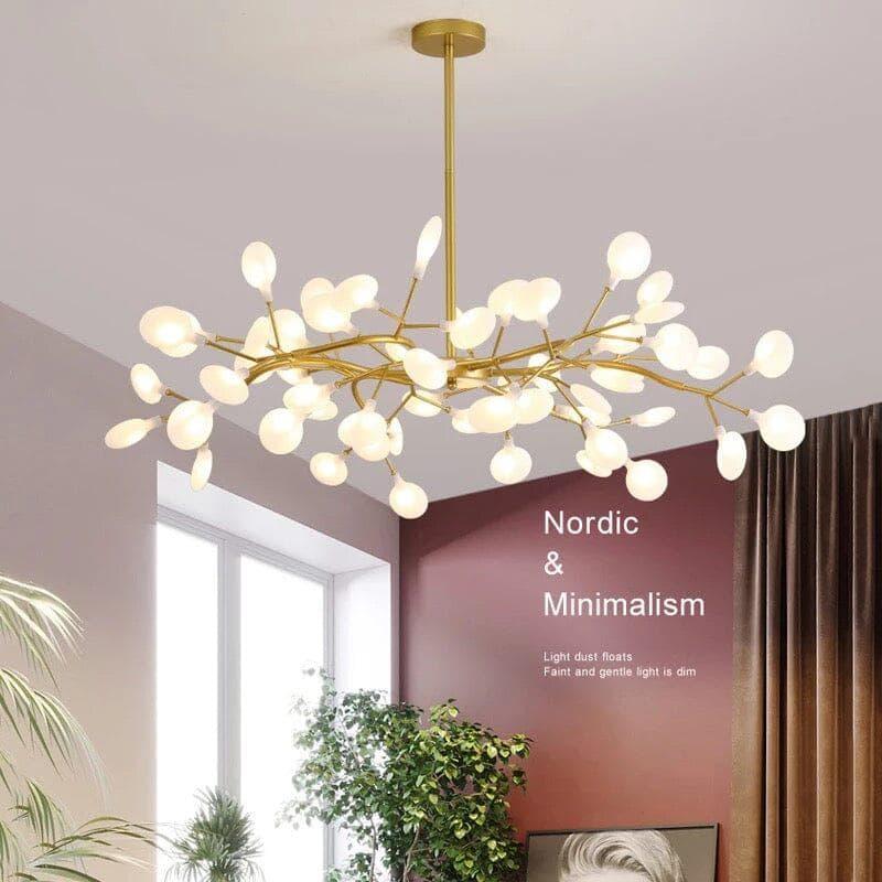Metavaya Chandelier LED Firefly Sputnik Chandelier
