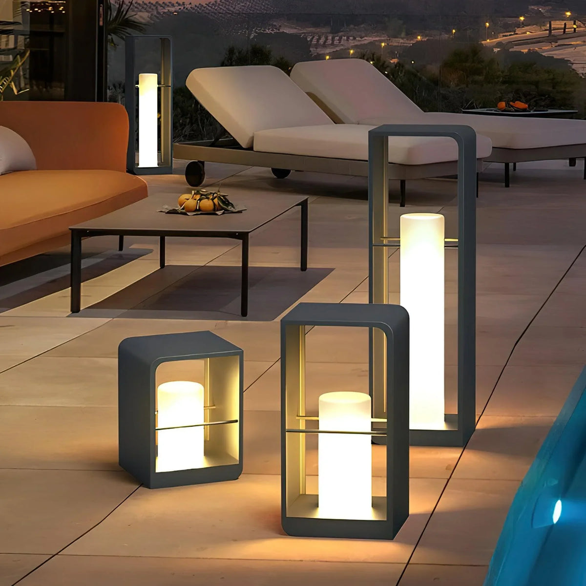 Metavaya Table lamp LED Lantern Garden Light