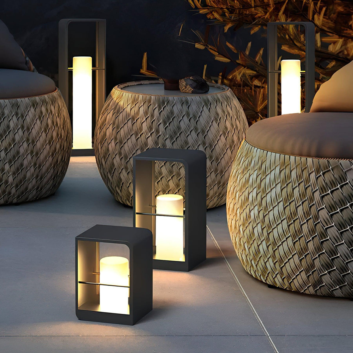 Metavaya Table lamp LED Lantern Garden Light