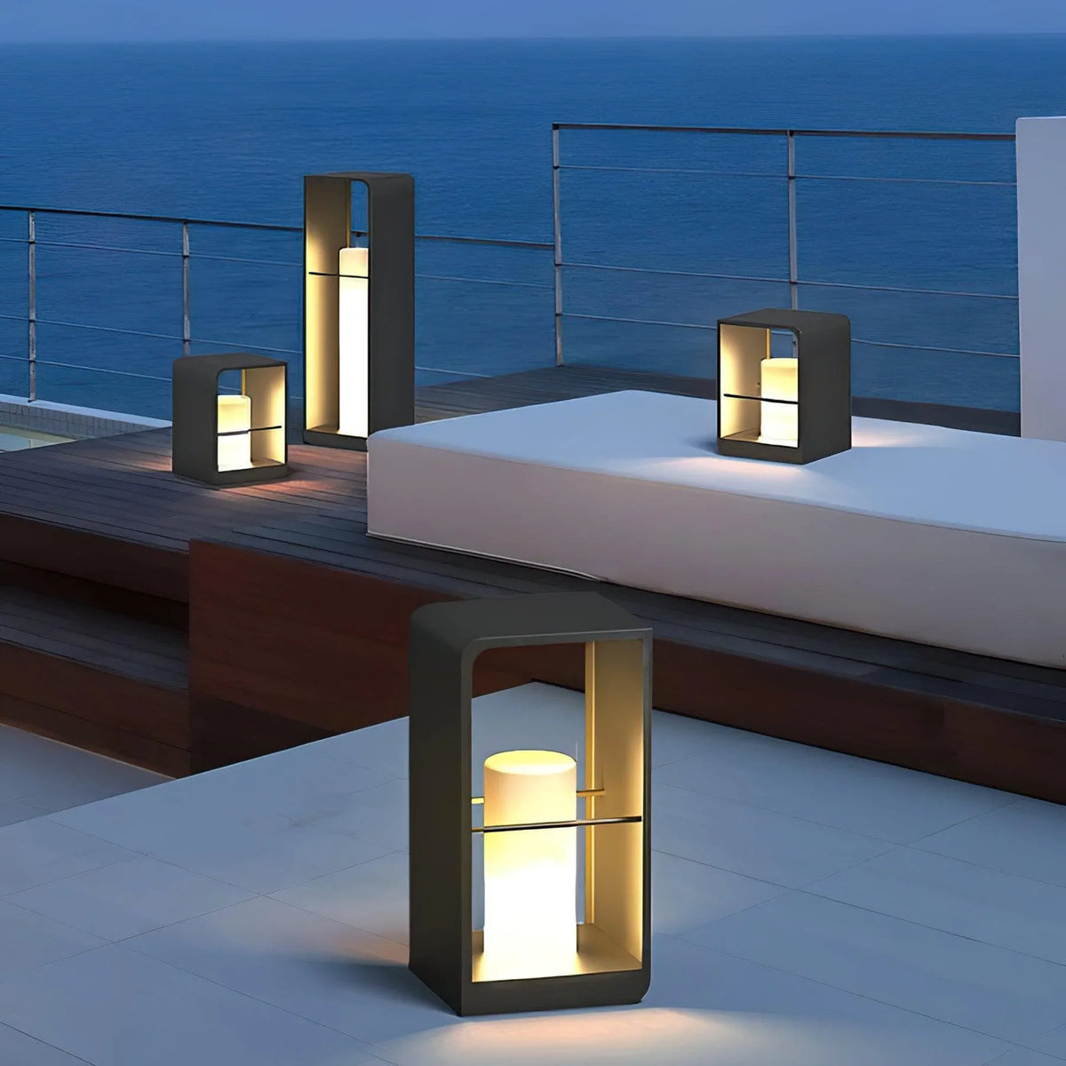 Metavaya Table lamp LED Lantern Garden Light
