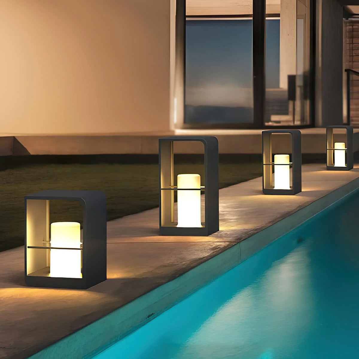 Metavaya Table lamp LED Lantern Garden Light