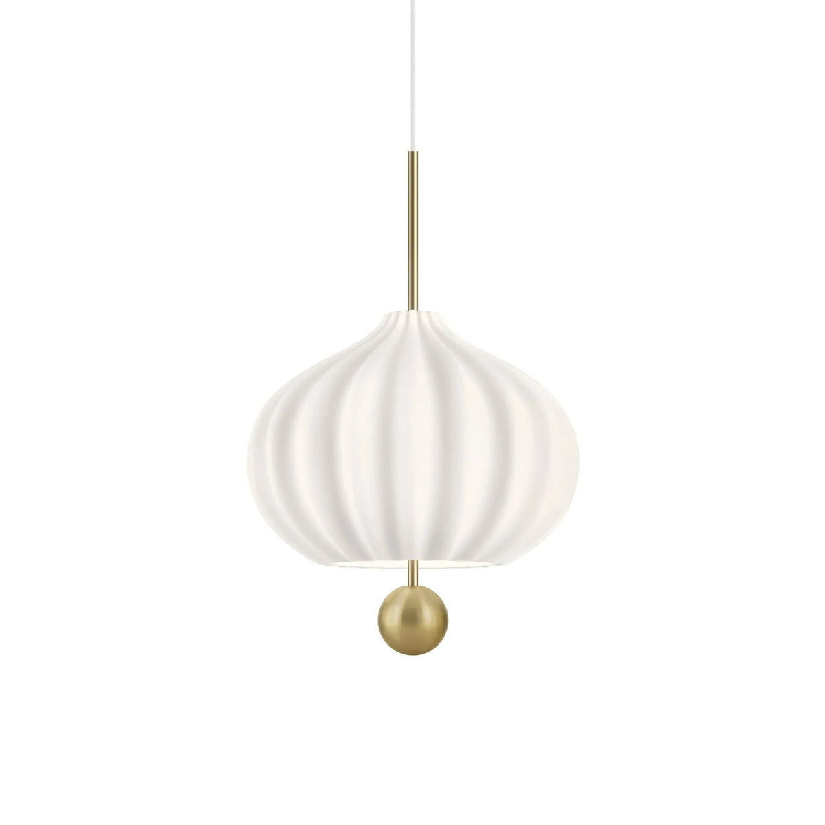 Metavaya Pendant Light Dia 25cm x H 52cm / ∅ 12.6″ x H 20.5″ / White LILLI Pendant Light 6938617816131 M2023112302-1