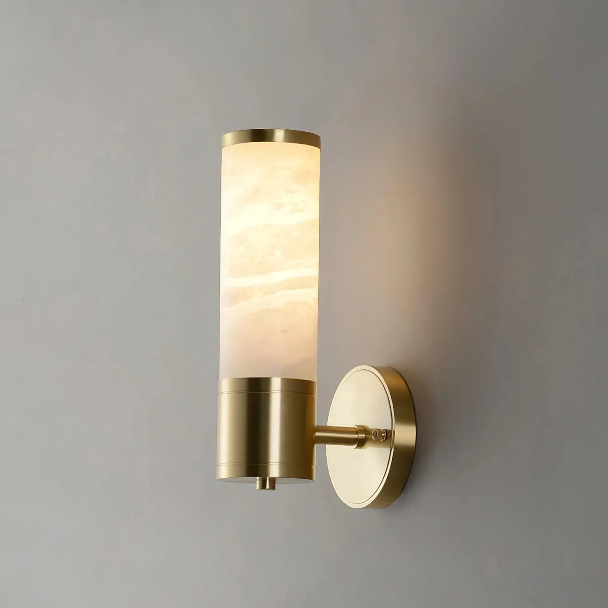 Metavaya Wall lamp Lampatron Marble Wall Lamp Alabaster Lampatron Marble Wall Lamp
