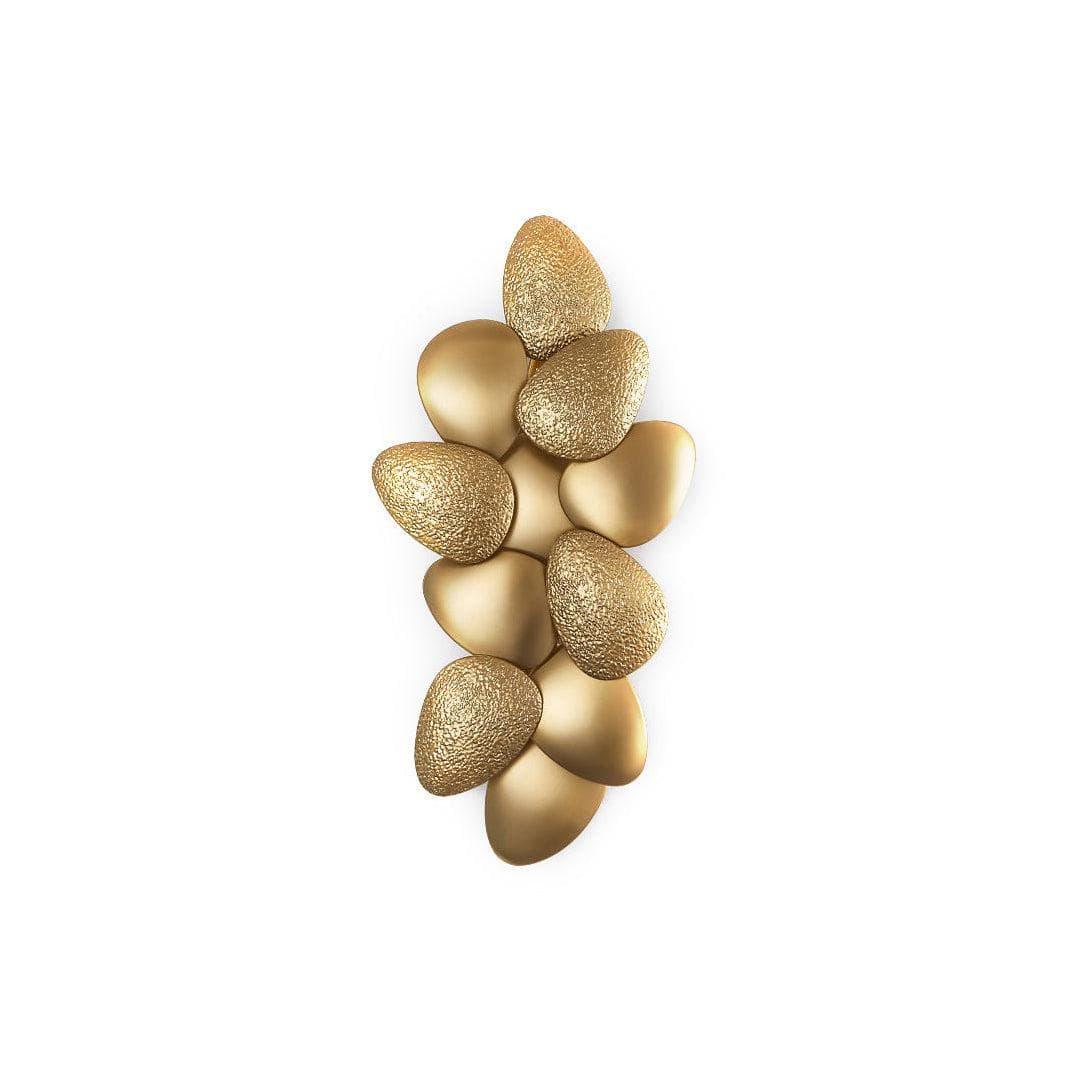 Metavaya Wall Lamp Dia 30cm x H 65cm / ∅ 11.8″ x H 25.6″ / Gold Lasha Wall Lamp 6938617814717 M2023111402-2